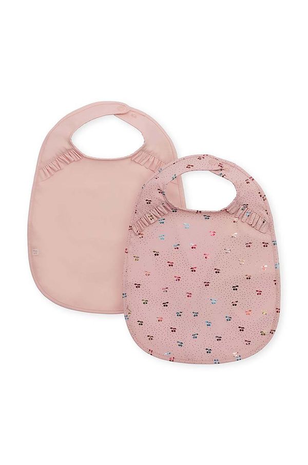 Konges Sløjd Podbradnjak za bebe Konges Sløjd 2 PACK DINNER BIB WITH FRILL 2-pack KS101354