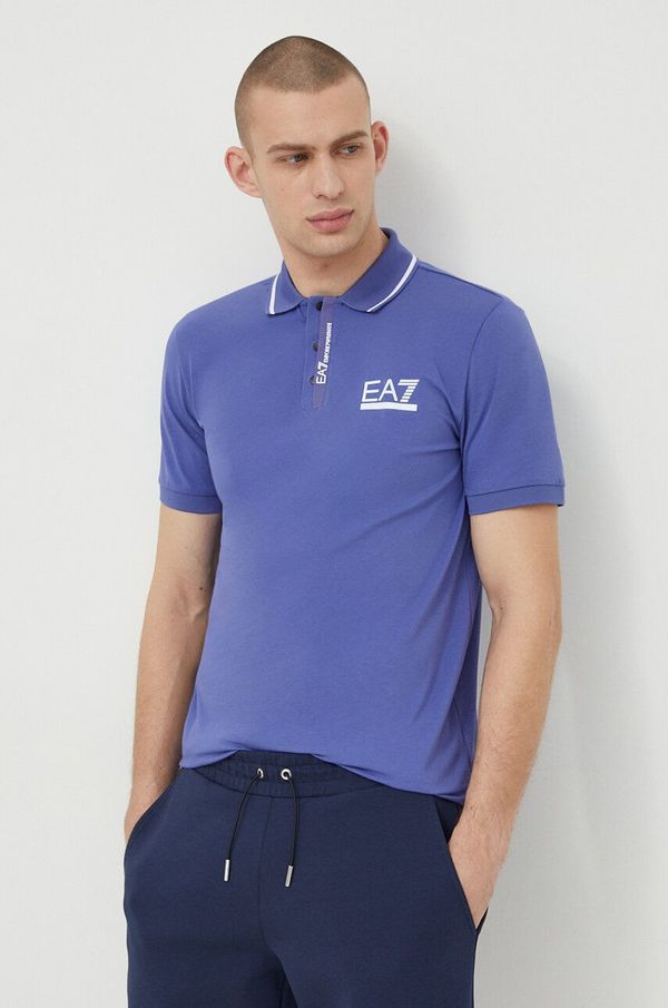 EA7 Emporio Armani Polo majica EA7 Emporio Armani za muškarce, s tiskom
