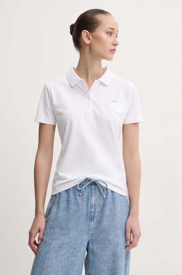 Guess Jeans Polo majica Guess Jeans za žene, boja: bijela, W5RP47 KARS2