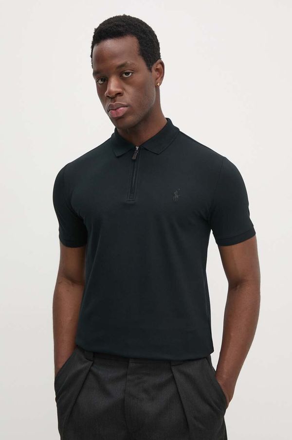 Polo Ralph Lauren Polo majica Polo Ralph Lauren za muškarce, boja: crna, bez uzorka, 710941488