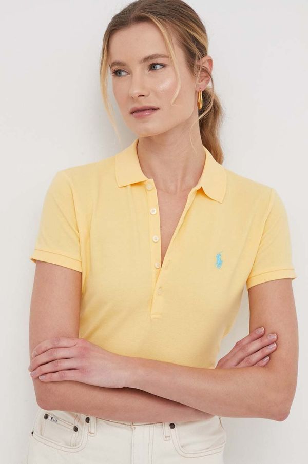 Polo Ralph Lauren Polo majica Polo Ralph Lauren za žene, boja: žuta, 211870245