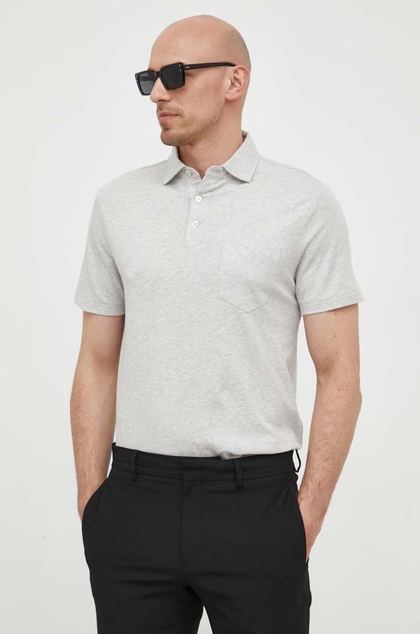 Polo Ralph Lauren Polo majica s dodatkom lana Polo Ralph Lauren boja: siva, glatki model