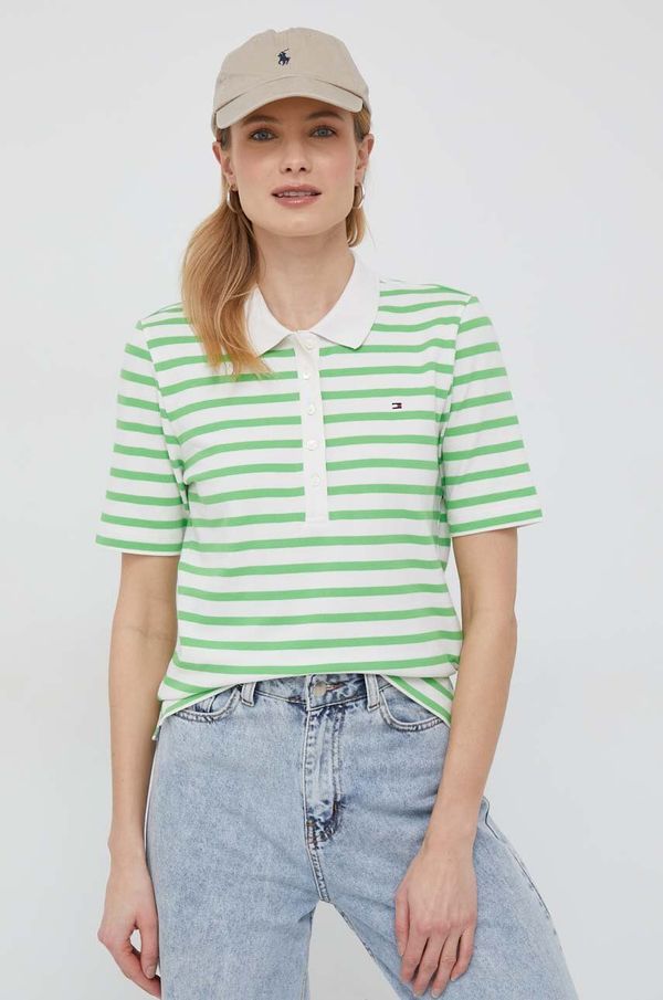 Tommy Hilfiger Polo majica Tommy Hilfiger za žene, boja: bež