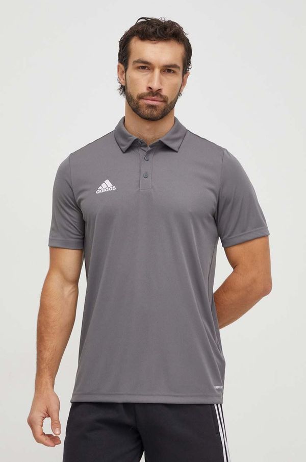 adidas Performance Polo majica za vježbanje adidas Performance Entrada 22 boja: siva, bez uzorka