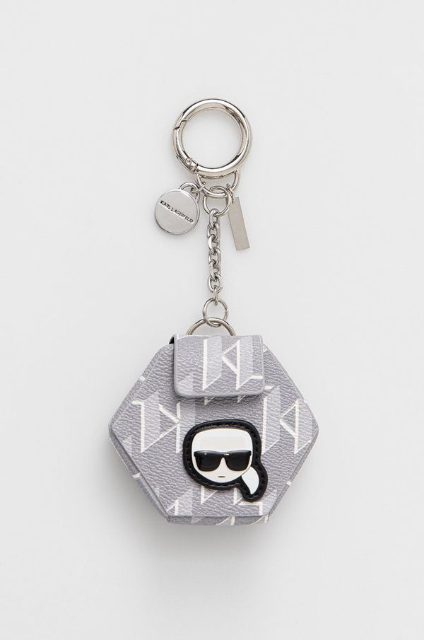 Karl Lagerfeld Privjesak Karl Lagerfeld boja: siva