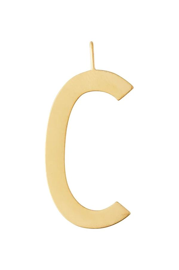 Design Letters Privjesak od pozlaćenog srebra Design Letters 90201001C
