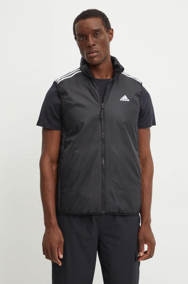 adidas Prsluk adidas Essentials za muškarce, boja: crna, za prijelazno razdoblje, IZ0505