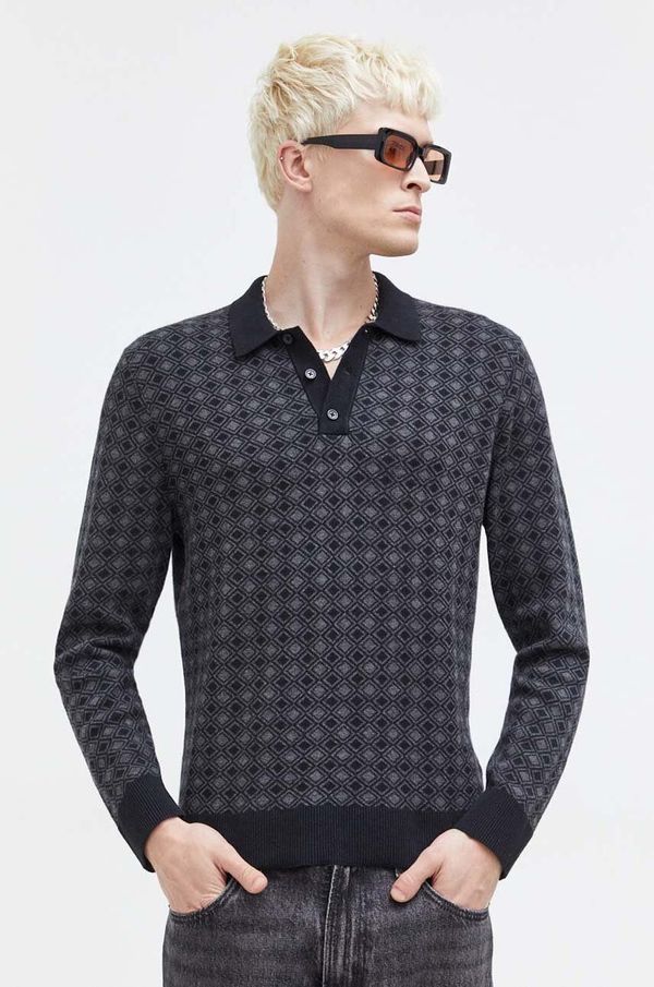 Abercrombie & Fitch Pulover Abercrombie & Fitch za muškarce, boja: siva, lagani