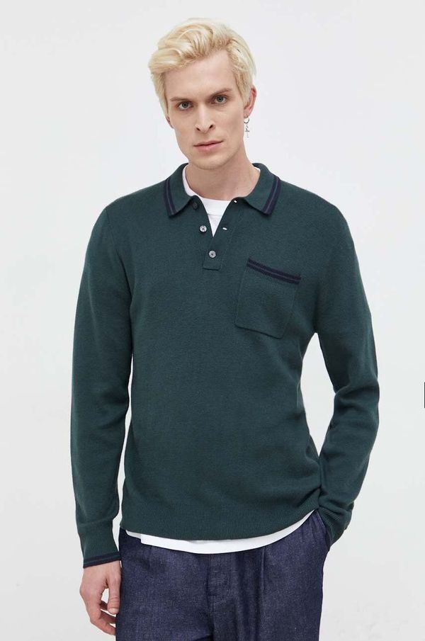Abercrombie & Fitch Pulover Abercrombie & Fitch za muškarce, boja: zelena, lagani