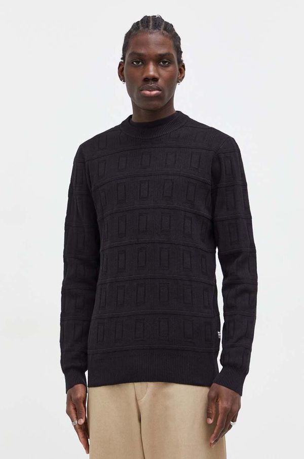 G-Star Raw Pulover G-Star Raw za muškarce, boja: crna