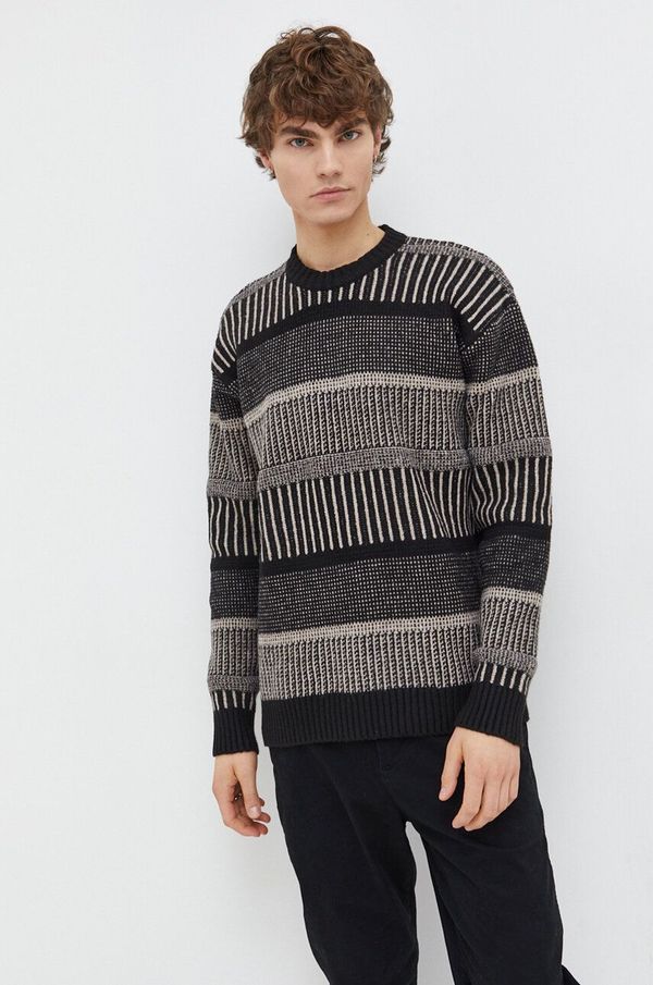 Hollister Co. Pulover Hollister Co. za muškarce, boja: crna