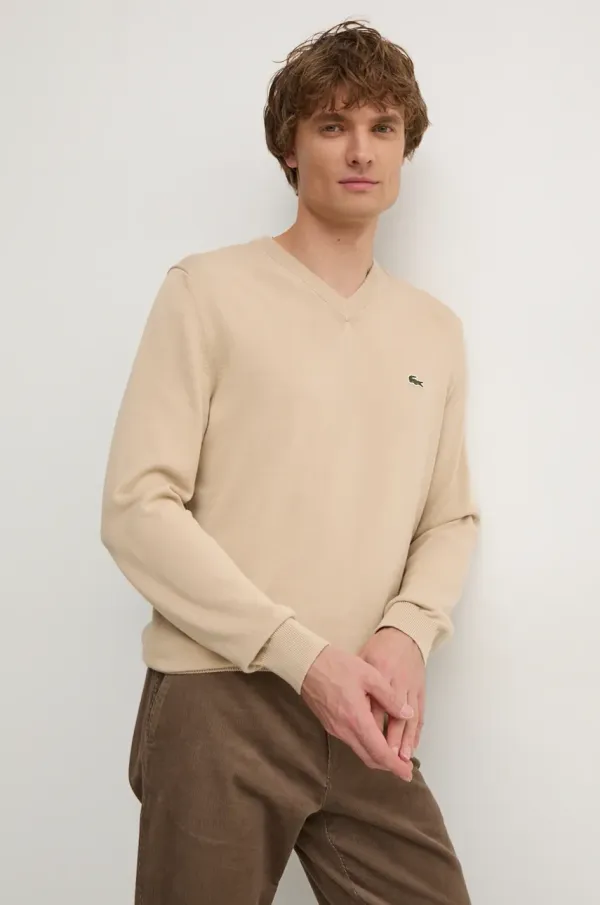 Lacoste Pulover Lacoste za muškarce, boja: crna