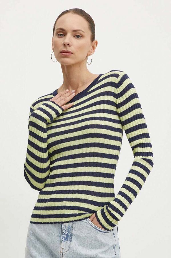 Resume Pulover Résumé ArlieRS Knit Blouse za žene, boja: tamno plava, lagani, 20361115