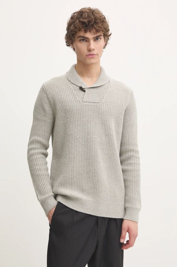 Superdry Pulover s dodatkom vune Superdry za muškarce, boja: siva, M6110626A-07Q