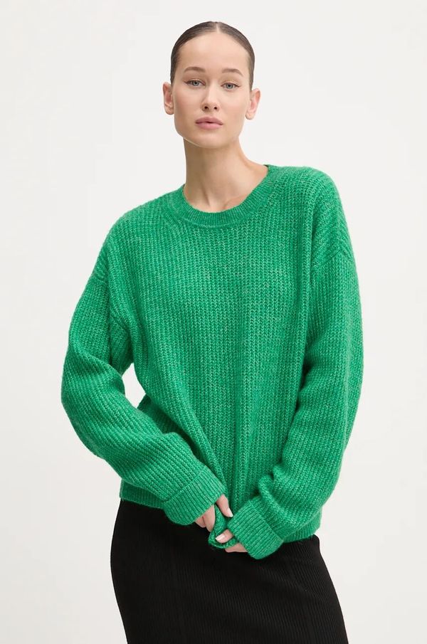 Superdry Pulover s dodatkom vune Superdry za žene, boja: zelena, W6110579A-B7O
