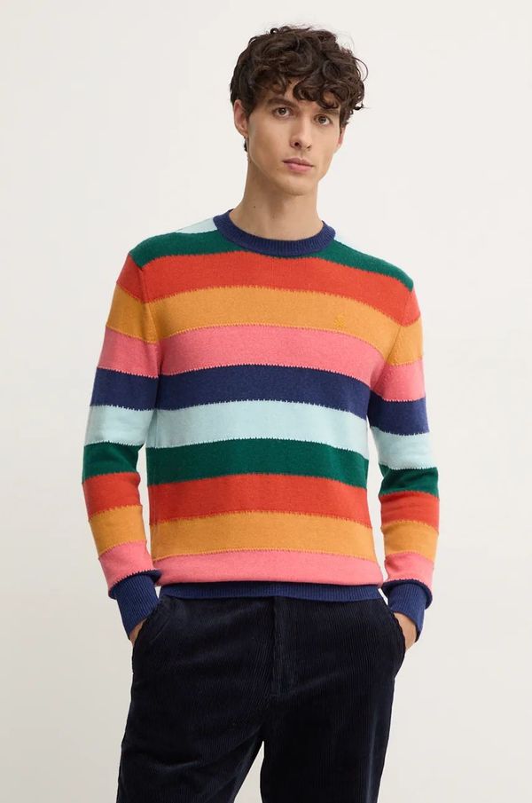 United Colors of Benetton Pulover s dodatkom vune United Colors of Benetton za muškarce, lagani, 1235K107K