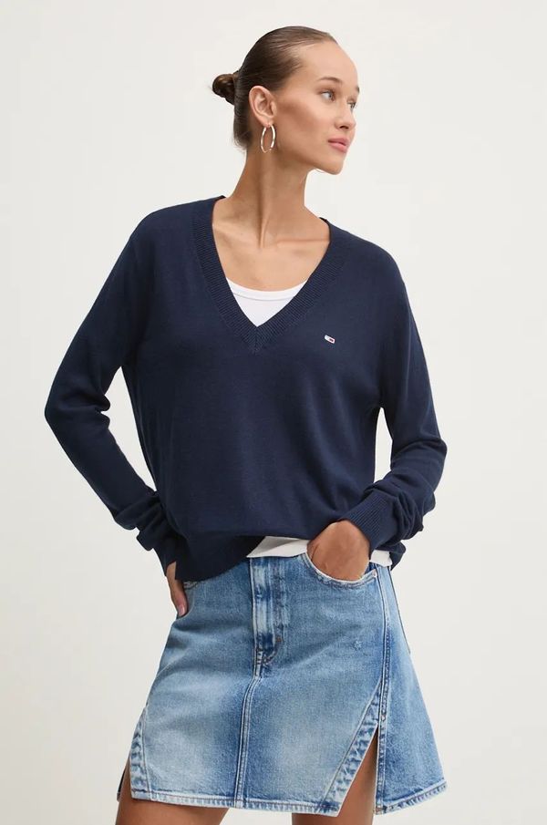 Tommy Jeans Pulover Tommy Jeans za žene, lagani, DW0DW18670