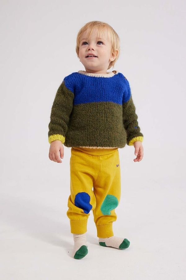 Bobo Choses Pulover za bebe Bobo Choses boja: zelena