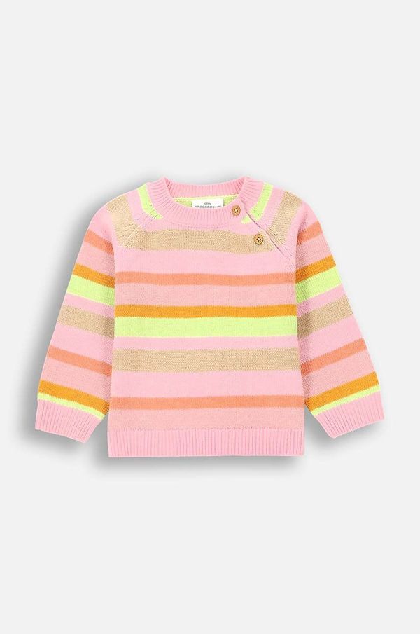 Coccodrillo Pulover za bebe Coccodrillo PASTELOVE GIRL NEWBORN