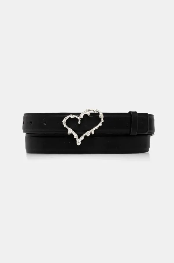 Desigual Remen Desigual HEART za žene, boja: crna, 25SARL22