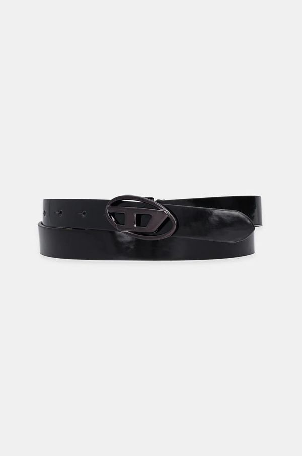 Diesel Remen Diesel OVAL D LOGO B-1DR 20 belt za žene, boja: crna, X09727.P1660