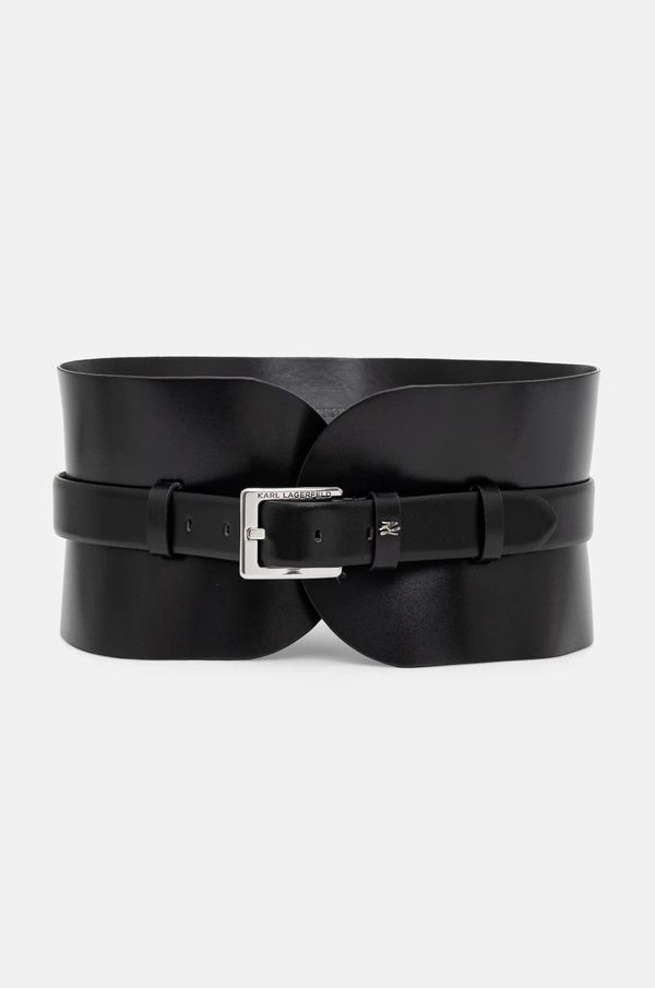 Karl Lagerfeld Remen Karl Lagerfeld za žene, boja: crna, A1W33063