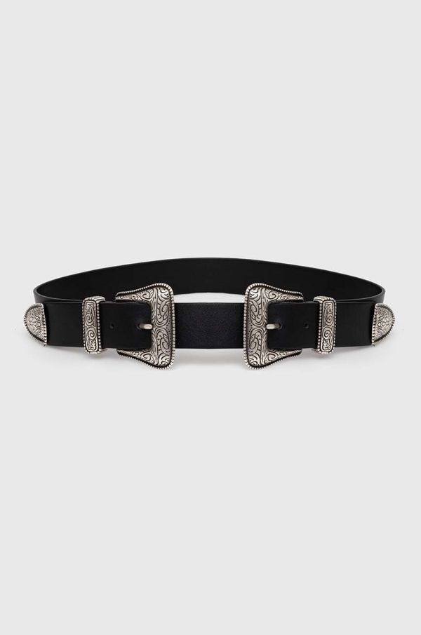 The Kooples Remen The Kooples za žene, boja: crna, AFCE25026K
