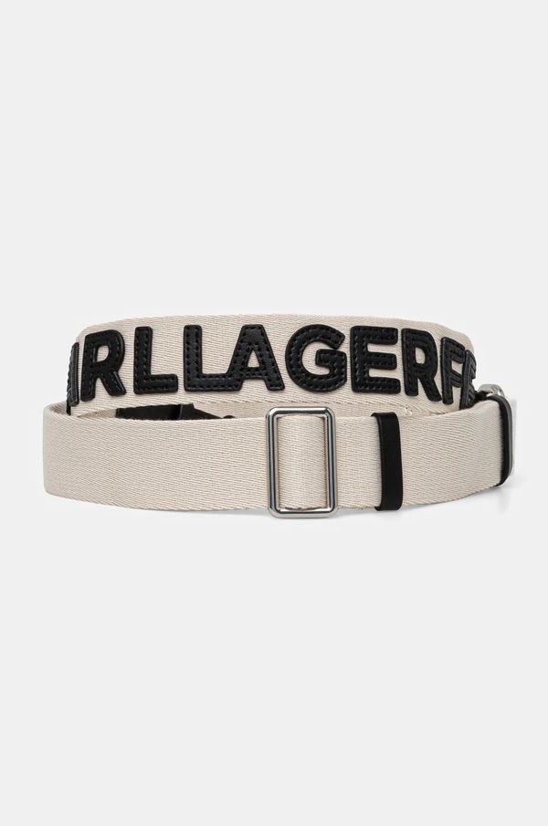 Karl Lagerfeld Remen za torbicu Karl Lagerfeld boja: bež, A1W50086