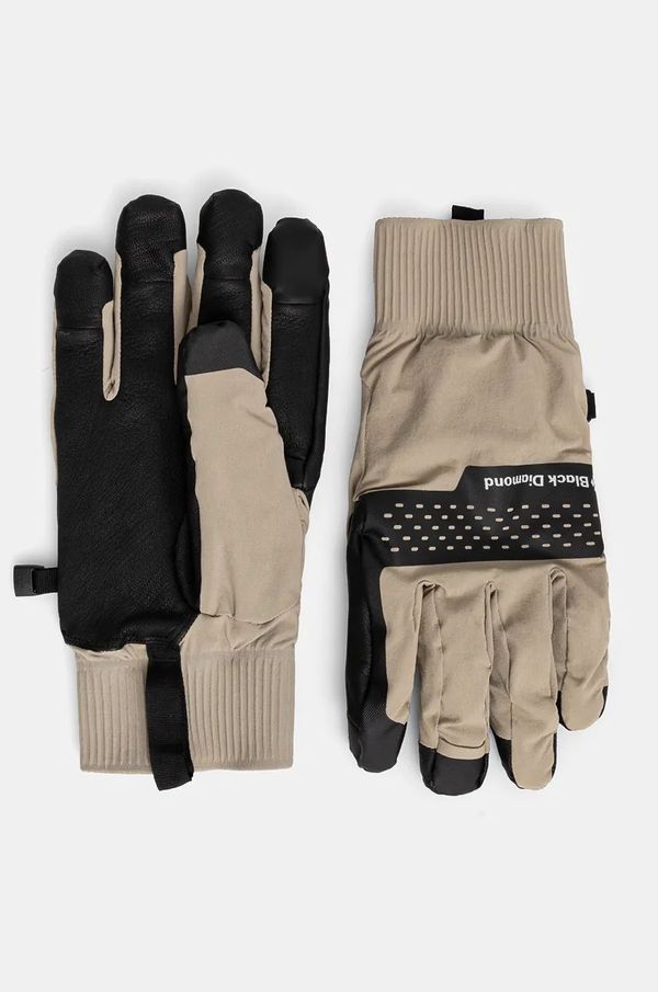 Black Diamond Rukavice Black Diamond Alpine Softshell boja: bež, BD801743