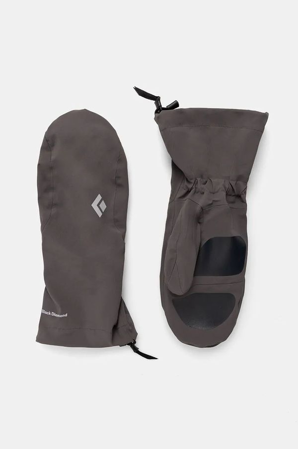 Black Diamond Rukavice Black Diamond Waterproof Overmitts boja: siva, BD801026