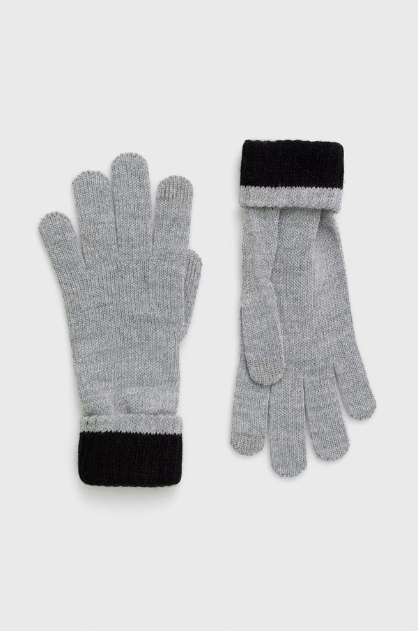 EA7 Emporio Armani Rukavice EA7 Emporio Armani za muškarce, boja: siva