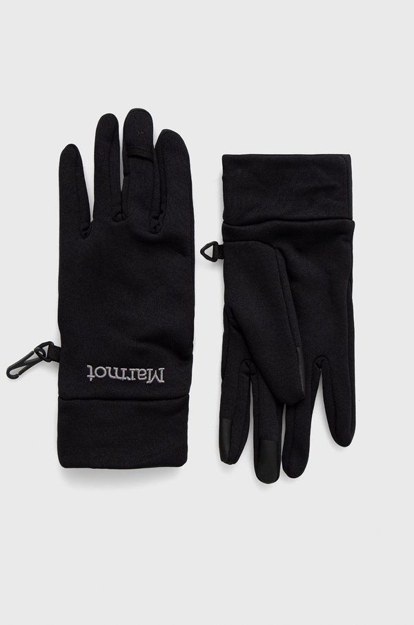 Marmot Rukavice Marmot Power Stretch Connect, za muškarce, boja: crna