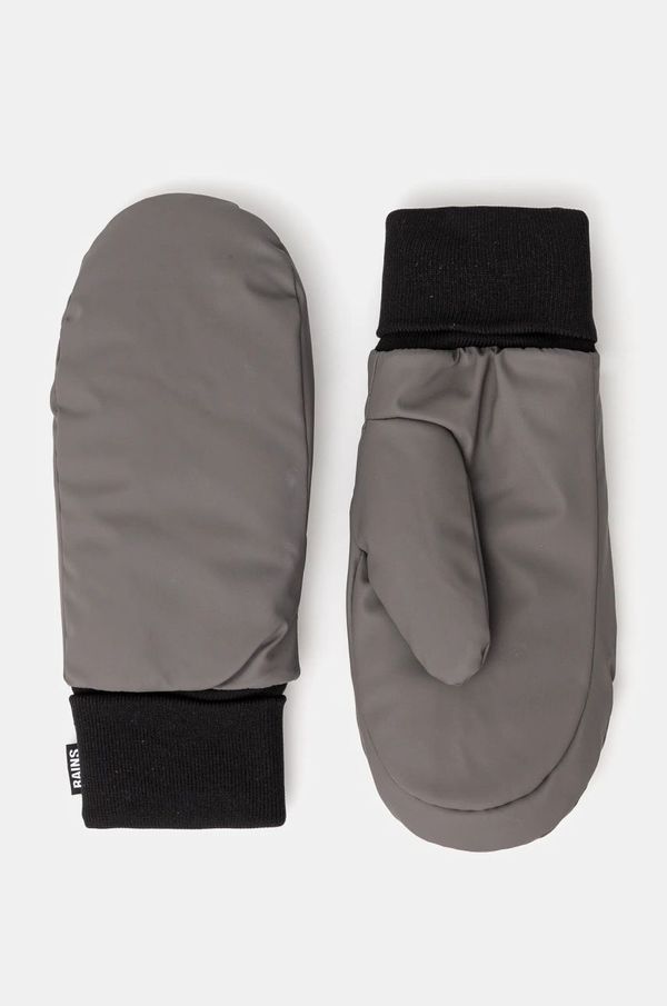 Rains Rukavice Rains Alta Puffer Mittens W2T3 boja: siva, 16070-13