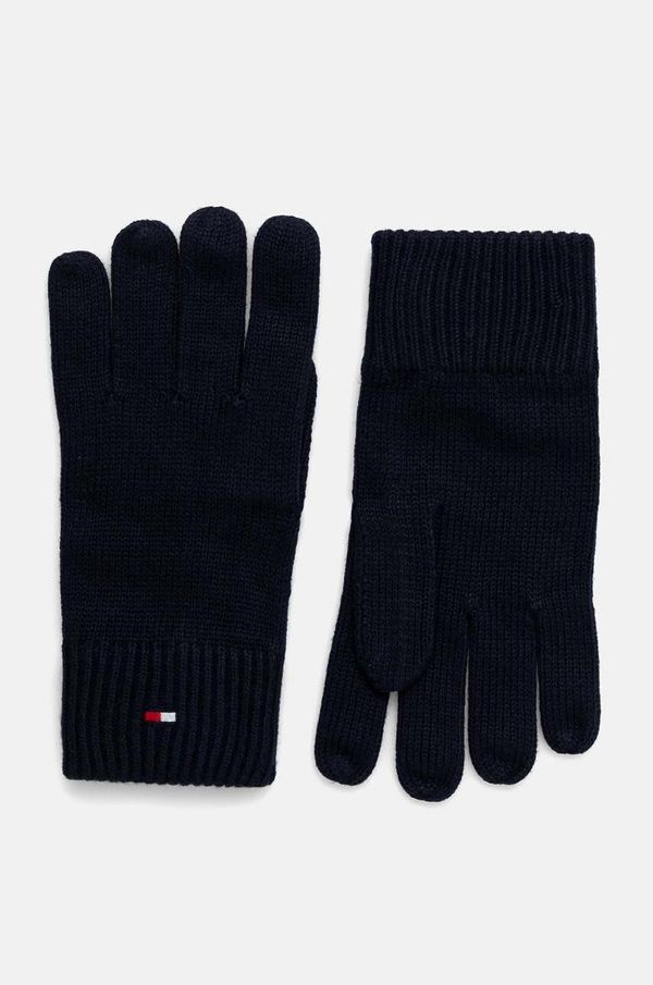 Tommy Hilfiger Rukavice Tommy Hilfiger za muškarce, boja: tamno plava, AM0AM12845