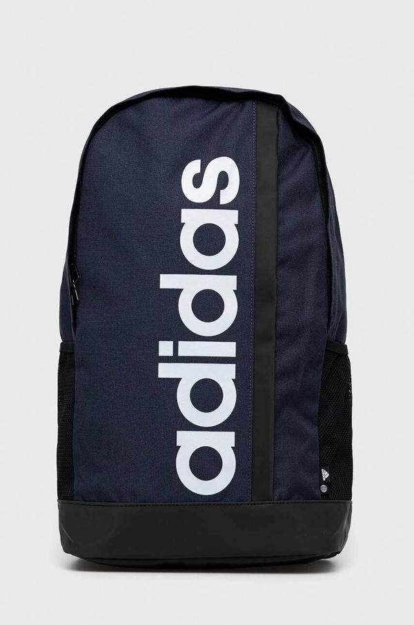 adidas Ruksak adidas boja: tamno plava, veliki, s tiskom