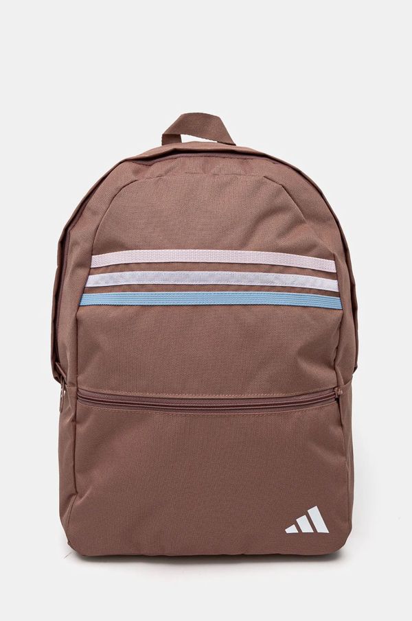 adidas Ruksak adidas CLSC 3S BP za žene, boja: ružičasta, veliki, s tiskom, IS7064