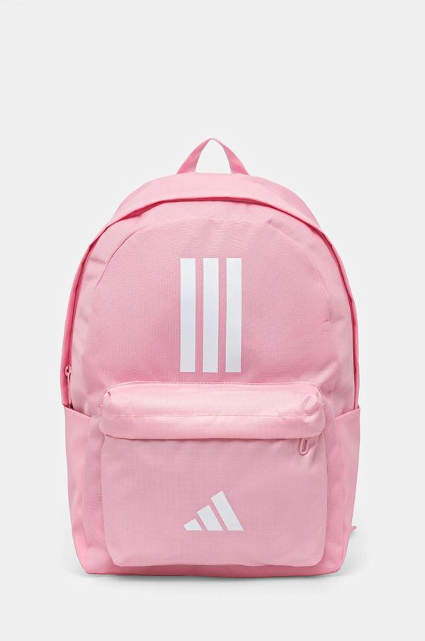 adidas Ruksak adidas CLSC BARS 3S boja: ružičasta, veliki, s tiskom, IS7046