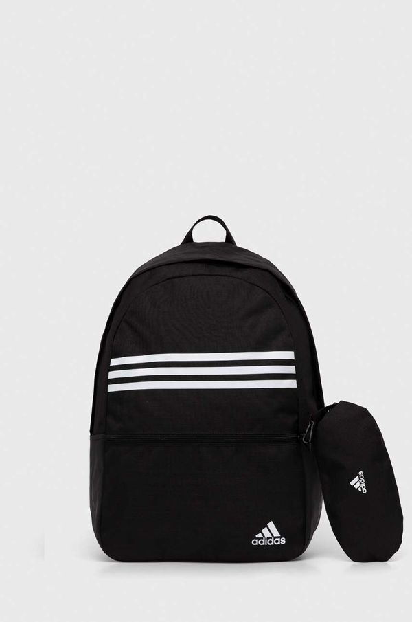 adidas Ruksak adidas Essentials boja: crna, veliki, s tiskom, IZ1895