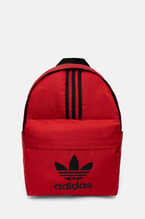 adidas Originals Ruksak adidas Originals Adicolor boja: crvena, veliki, s tiskom, JE4034