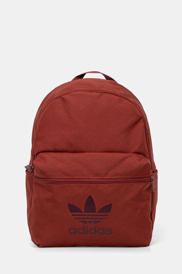 adidas Originals Ruksak adidas Originals Adicolor boja: crvena, veliki, s tiskom, JI9438
