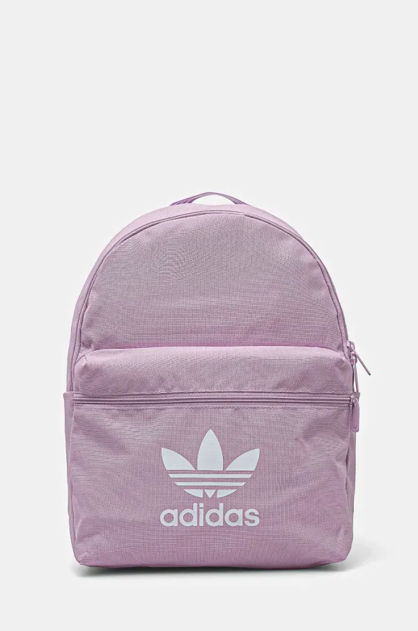 adidas Originals Ruksak adidas Originals Adicolor za žene, boja: ljubičasta, veliki, s tiskom, JI9433