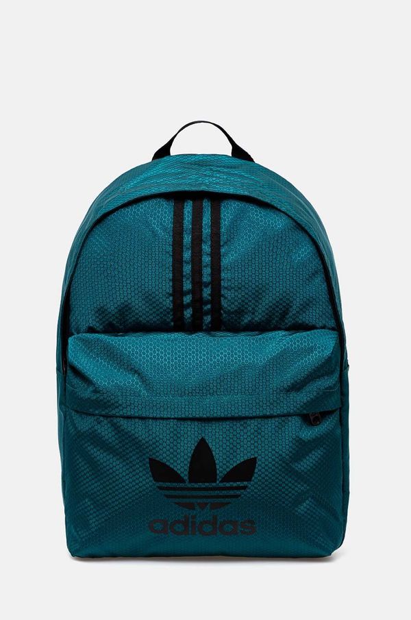 adidas Originals Ruksak adidas Originals Adicolor za žene, boja: tirkizna, veliki, s tiskom, JE1618