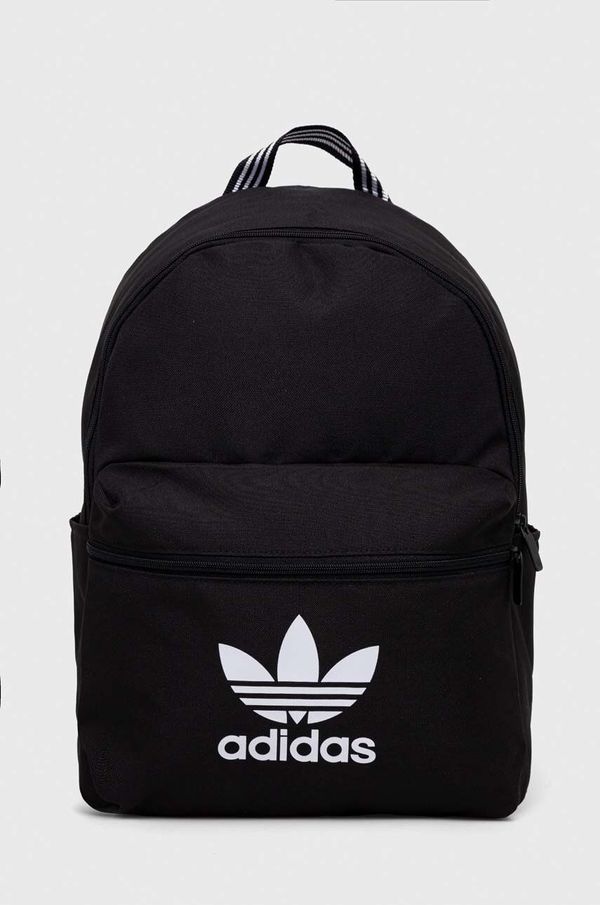 adidas Originals Ruksak adidas Originals boja: crna, veliki, s tiskom
