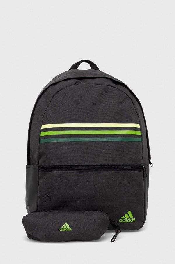 adidas Ruksak adidas Performance boja: crna, veliki, s uzorkom
