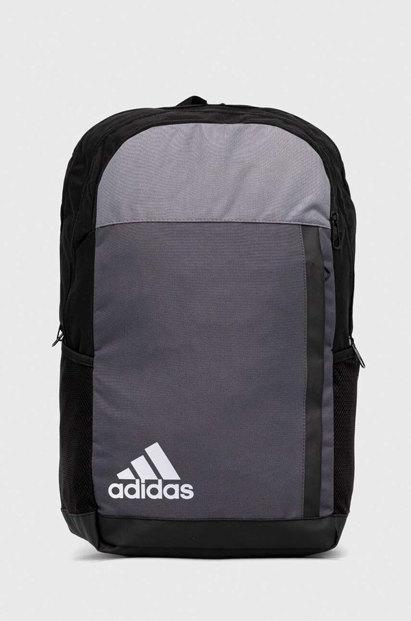 adidas Performance Ruksak adidas Performance boja: siva, veliki, s tiskom
