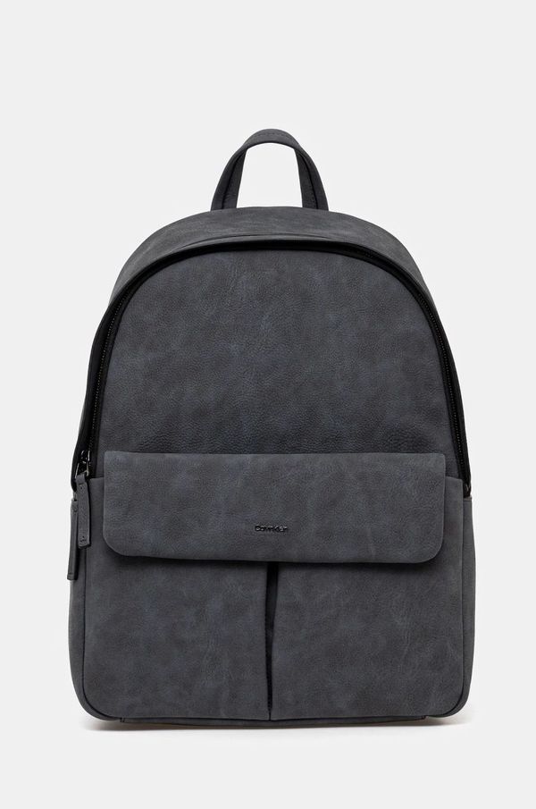 Calvin Klein Ruksak Calvin Klein za muškarce, boja: siva, veliki, bez uzorka, K50K512718