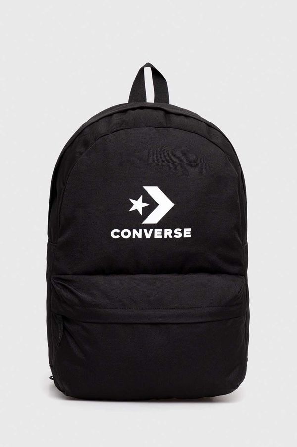 Converse Ruksak Converse boja: crna, veliki, s tiskom