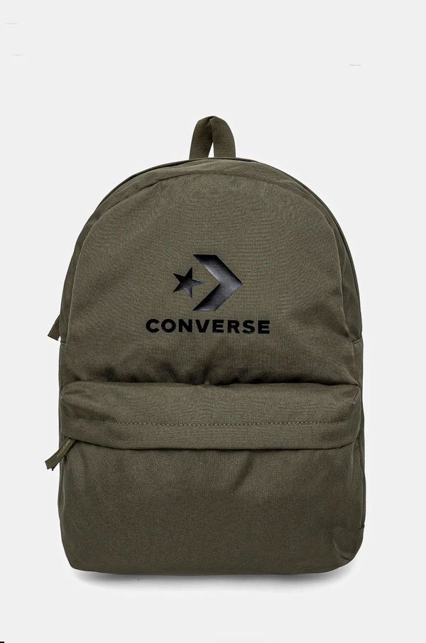 Converse Ruksak Converse boja: zelena, veliki, bez uzorka, 10025485-A13