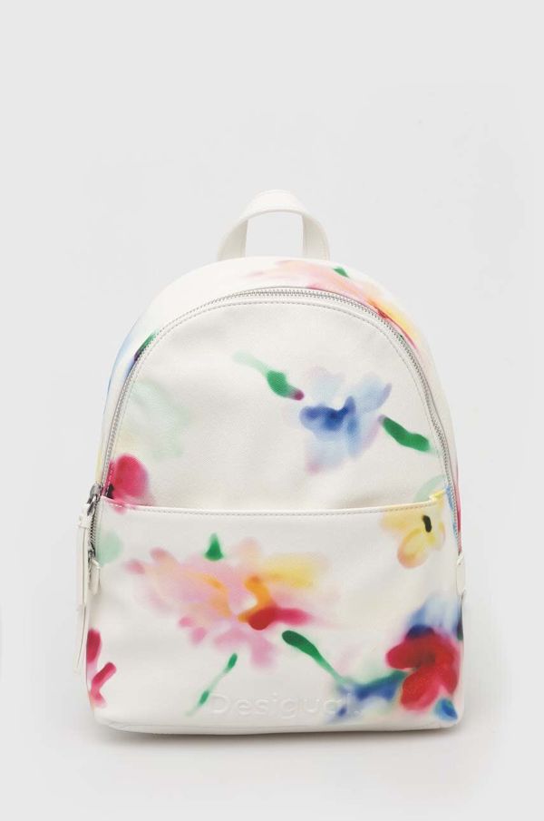 Desigual Ruksak Desigual LIQUIDFLOWER MOM za žene, mali, s uzorkom, 24SAKP14