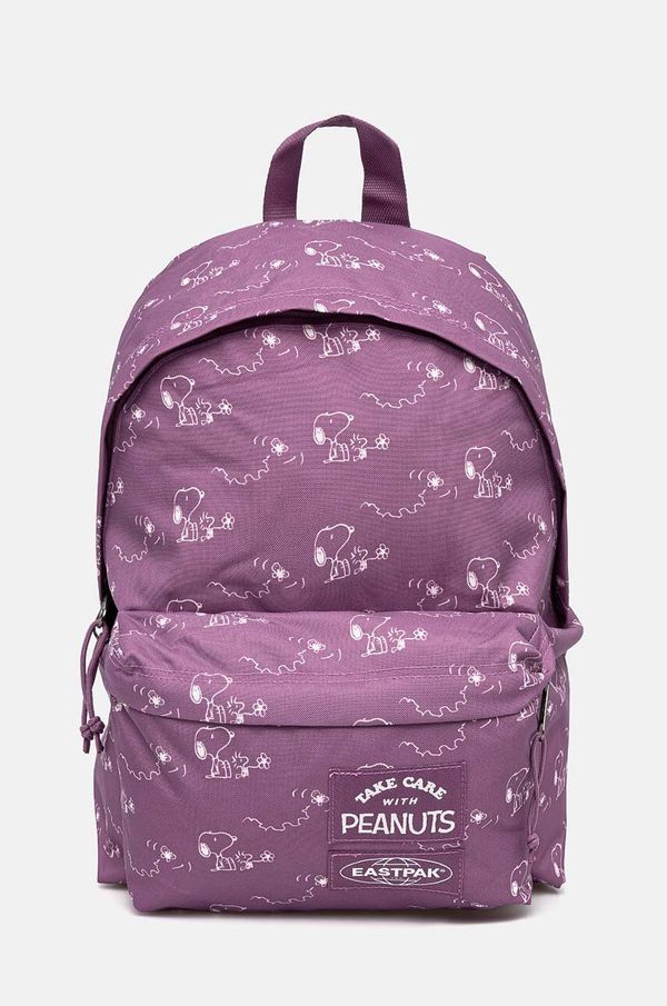 Eastpak Ruksak Eastpak PADDED PAK'R x Peanuts boja: ljubičasta, veliki, s uzorkom, EK0006206O91